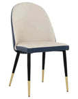 SUNPAN Kline Leather Armless Dining Chair