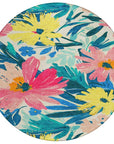 LOOMLAN Rugs Knottia Pink Washable Indoor-Outdoor Rug