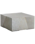 Kyson Coffee Table Silver Modern Concrete - LOOMLAN - SUNPAN - Outdoor Coffee Tables