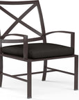 La Jolla Sunbrella Outdoor Dining Chair 2PC - LOOMLAN - Sunset West - Outdoor Dining Chairs