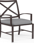 La Jolla Sunbrella Outdoor Dining Chair 2PC - LOOMLAN - Sunset West - Outdoor Dining Chairs