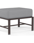 La Jolla Sunbrella Outdoor Ottoman - LOOMLAN - Sunset West - Outdoor Ottomans