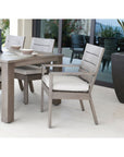 Laguna Aluminum Extendable Outdoor Table - LOOMLAN - Sunset West - Outdoor Dining Tables
