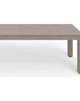 Laguna Aluminum Extendable Outdoor Table - LOOMLAN - Sunset West - Outdoor Dining Tables