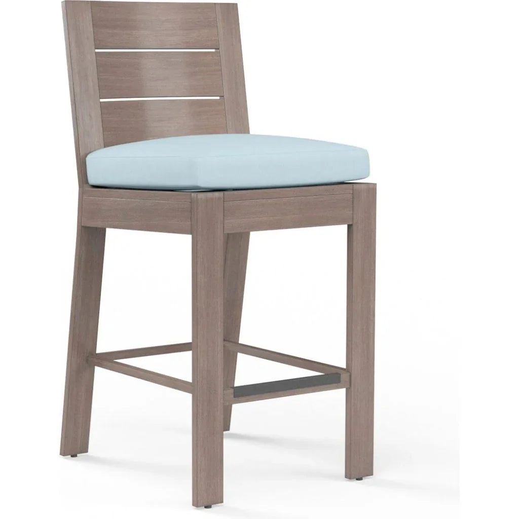 Laguna Sunbrella Outdoor Barstool - LOOMLAN - Sunset West - Outdoor Bar Stools