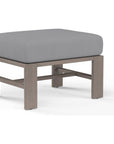 Laguna Sunbrella Outdoor Ottoman - LOOMLAN - Sunset West - Outdoor Ottomans