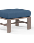 Laguna Sunbrella Outdoor Ottoman - LOOMLAN - Sunset West - Outdoor Ottomans