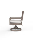 Laguna Swivel Outdoor Dining Chair 2PC - LOOMLAN - Sunset West - Outdoor Dining Chairs