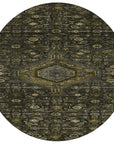 LOOMLAN Rugs Lamoria Gray Washable Indoor-Outdoor Rug