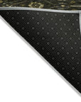 LOOMLAN Rugs Lamoria Gray Washable Indoor-Outdoor Rug