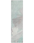 Lanariyah Blue Washable Indoor - Outdoor Rug - LOOMLAN - LOOMLAN Rugs - Outdoor Rugs