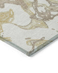 LOOMLAN Rugs Lani Ivory Washable Indoor-Outdoor Rug