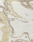 LOOMLAN Rugs Lani Ivory Washable Indoor-Outdoor Rug