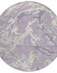 LOOMLAN Rugs Lani Purple Washable Indoor-Outdoor Rug