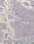 LOOMLAN Rugs Lani Purple Washable Indoor-Outdoor Rug