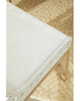 Essentials For Living Lattis Outdoor Wing Chair Rope & Teak Wood