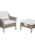 Seasonal Living Leeward Lounge Chair - Grey Outdoor