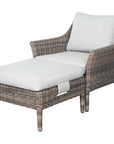 Seasonal Living Leeward Lounge Chair - Grey Outdoor