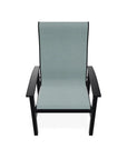 Leeward Marine Grade Polymer Arm Chair - LOOMLAN - Telescope - Outdoor Accent Chairs