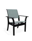 Telescope Leeward Marine Grade Polymer Stacking Cafe Chair