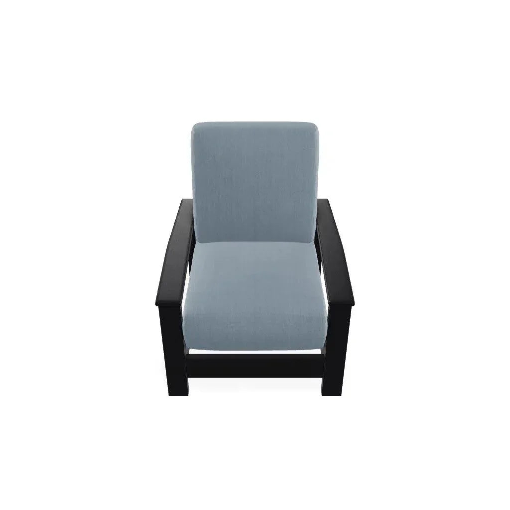 Leeward MGP Deep Cushion Arm Chair Hidden Motion - LOOMLAN - Telescope - Outdoor Accent Chairs