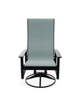 Leeward Supreme Swivel Rocker Marine Grade Polymer Arms - LOOMLAN - Telescope - Outdoor Accent Chairs