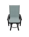 Telescope Leeward Swivel Marine Grade Polymer Arm Chair