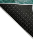 LOOMLAN Rugs Leo Green Washable Indoor-Outdoor Rug