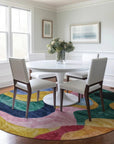 LOOMLAN Rugs Leo Green Washable Indoor-Outdoor Rug