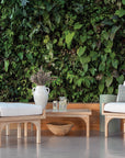 Serenique Quick-Dry Cushions Patio Ottoman