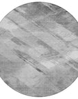LOOMLAN Rugs Linavie Gray Washable Indoor-Outdoor Rug