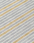 LOOMLAN Rugs Linzia Gray Washable Indoor-Outdoor Rug