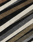 LOOMLAN Rugs Liora Black Washable Indoor-Outdoor Rug