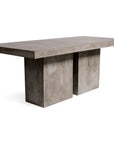 Seasonal Living Loire Dining Table - Slate Grey Outdoor Dining Table