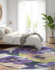 LOOMLAN Rugs Loomara Purple Washable Indoor-Outdoor Rug
