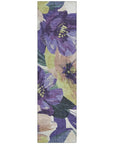 LOOMLAN Rugs Loomara Purple Washable Indoor-Outdoor Rug