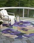 LOOMLAN Rugs Loomara Purple Washable Indoor-Outdoor Rug