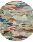 LOOMLAN Rugs Loomari Green Washable Indoor-Outdoor Rug