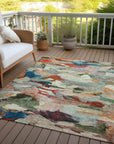 LOOMLAN Rugs Loomari Green Washable Indoor-Outdoor Rug