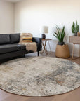 LOOMLAN Rugs Loomelle Ivory Washable Indoor-Outdoor Rug