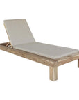 Artesia Batak Teak Wood Sun Lounger