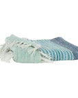 LOOMLAN Cabana Soft Outdoor Throw Blanket Fringe