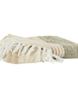 LOOMLAN Cabana Soft Outdoor Throw Blanket Fringe