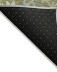 LOOMLAN Rugs Louis Green Washable Indoor-Outdoor Rug