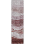 LOOMLAN Rugs Louisa Pink Washable Indoor-Outdoor Rug