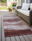 LOOMLAN Rugs Louisa Pink Washable Indoor-Outdoor Rug