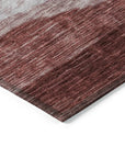 LOOMLAN Rugs Louisa Pink Washable Indoor-Outdoor Rug