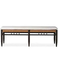 Low Country Dining Bench Premium Wicker Furniture - LOOMLAN - Lloyd Flanders - Outdoor Benches