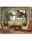 Lloyd Flanders Low Country Sofa Premium Wicker Furniture