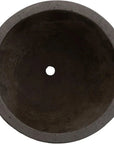Emissary Low Opus Gray Terrazzo Round Planter
